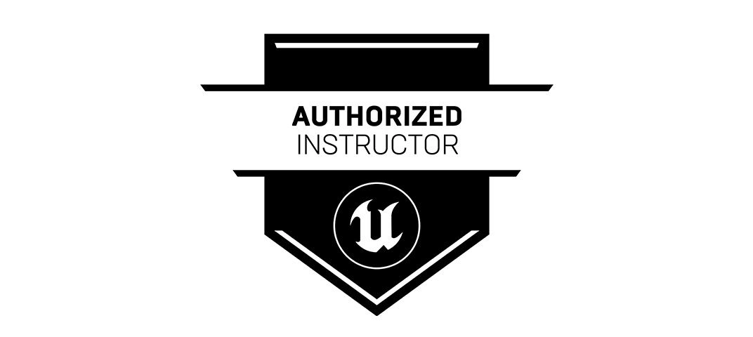 Unreal Authorized Instructor認定バッジ